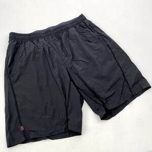 Rhone faded black men's athletic shorts